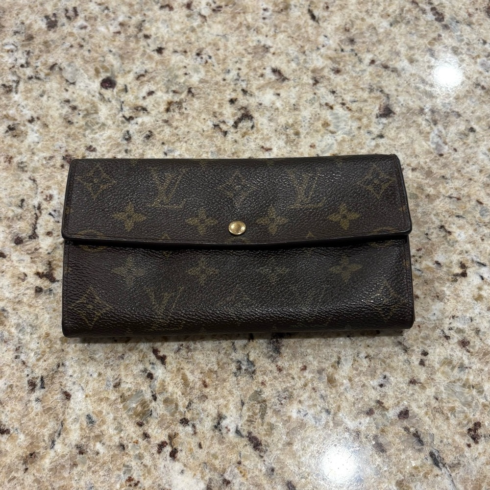 Louis Vuitton Brown Monogram Wallet